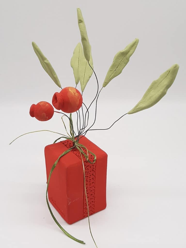 CERAMIC POMEGRANATE