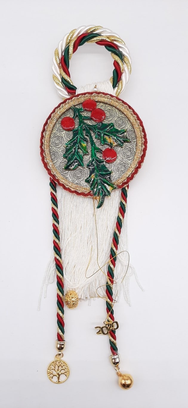 CHRISTMAS LUCKY CHARM "Christmas flower"