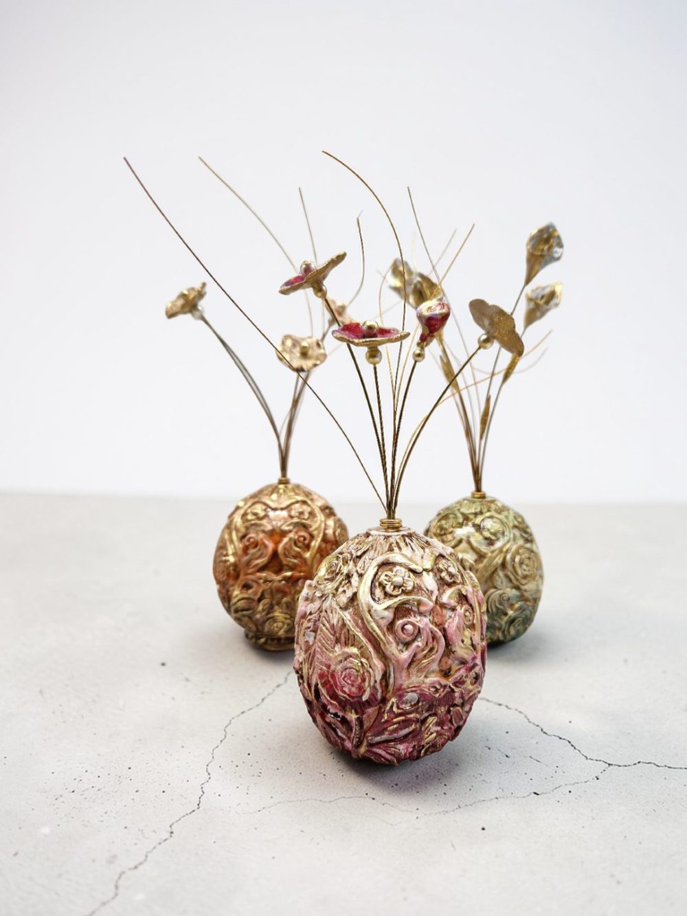 ΣΚΑΛΙΣΤΟ ΟΒΑΛ ΔΙΑΚΟΣΜΗΤΙΚΟ ΜΕ ΛΟΥΛΟΥΔΙΑ