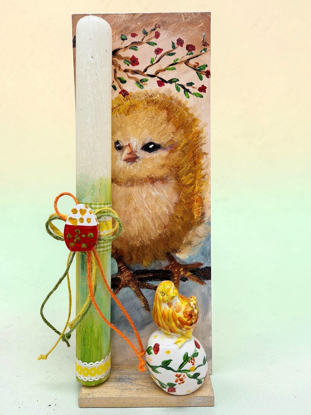 ΠΑΣΧΑΛΙΝΗ ΛΑΜΠΑΔΑ  "ΤΟ ΦΟΥΝΤΩΤΟ ΚΟΤΟΠΟΥΛΑΚΙ"